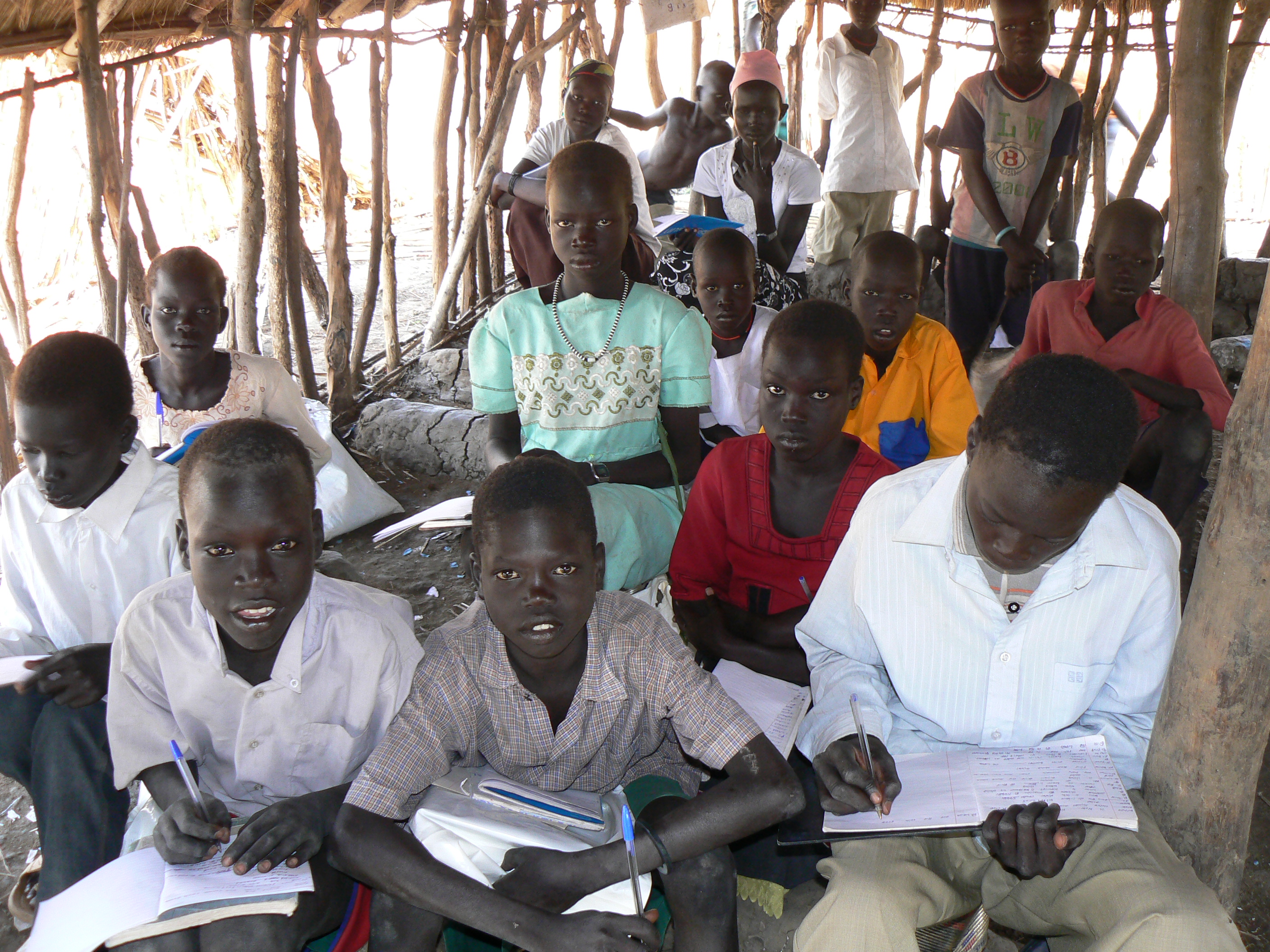 Students engaged in learning