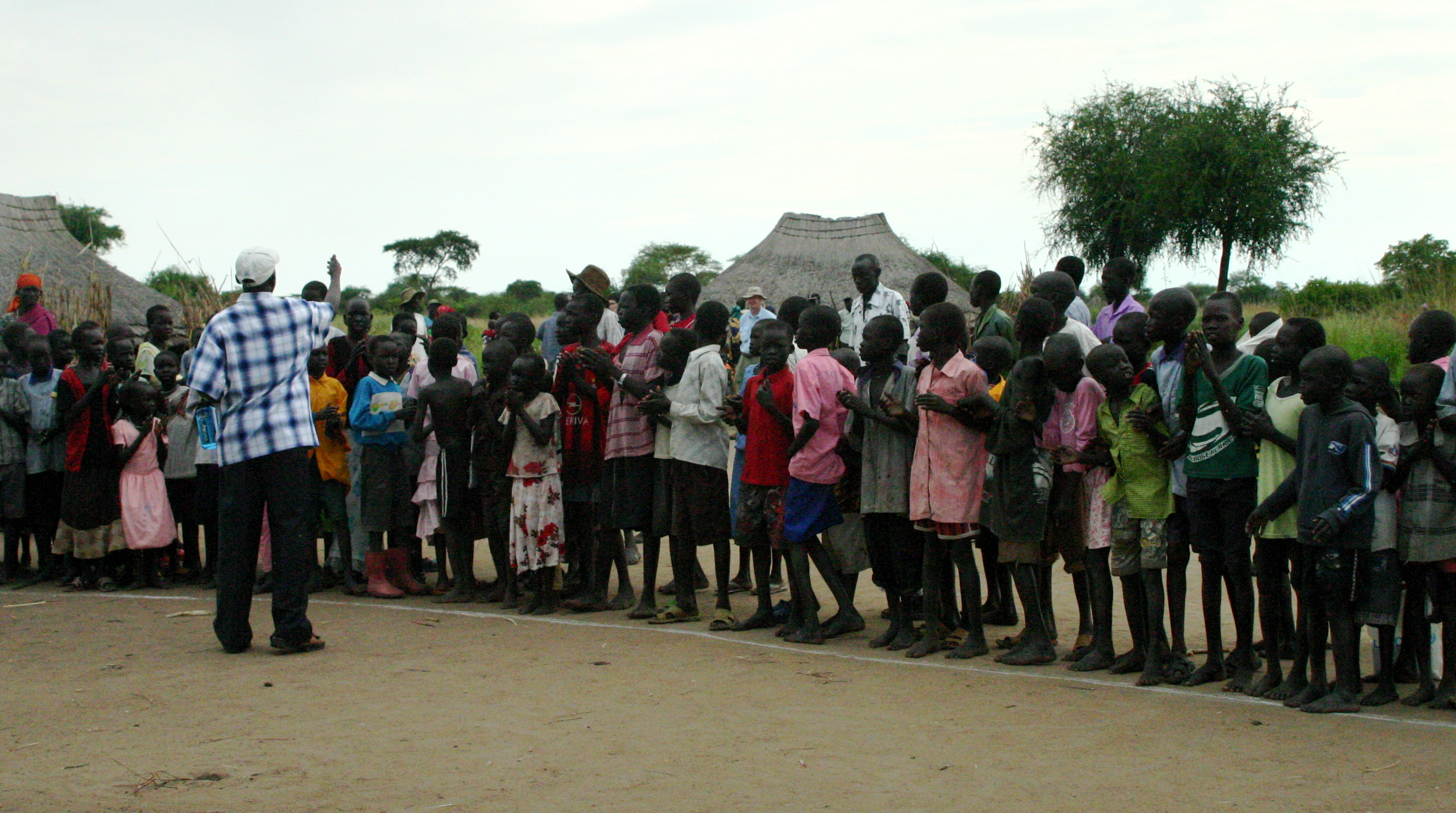 Community gathered for prayer and worship
