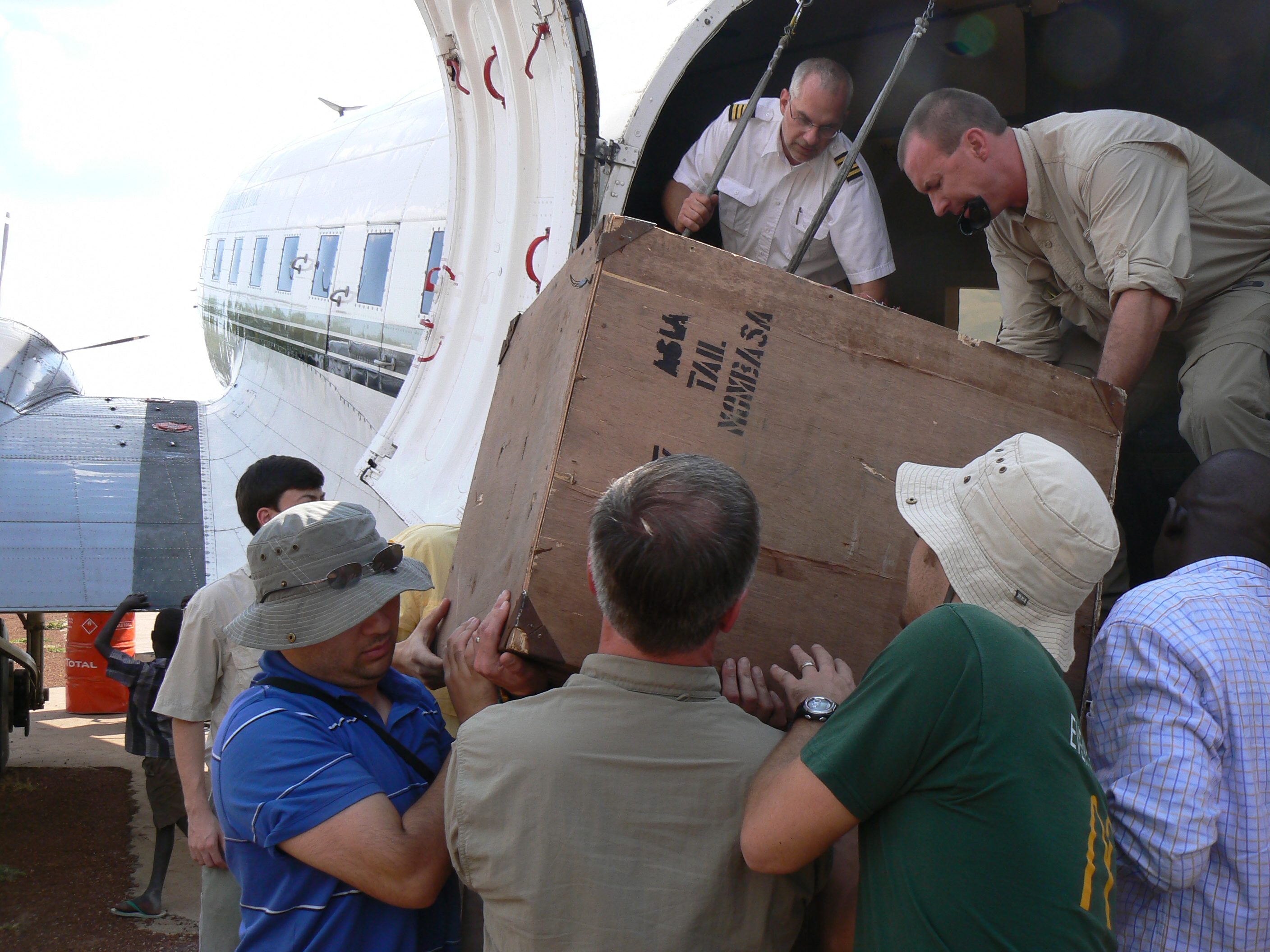 Medical supply transport — international partnership